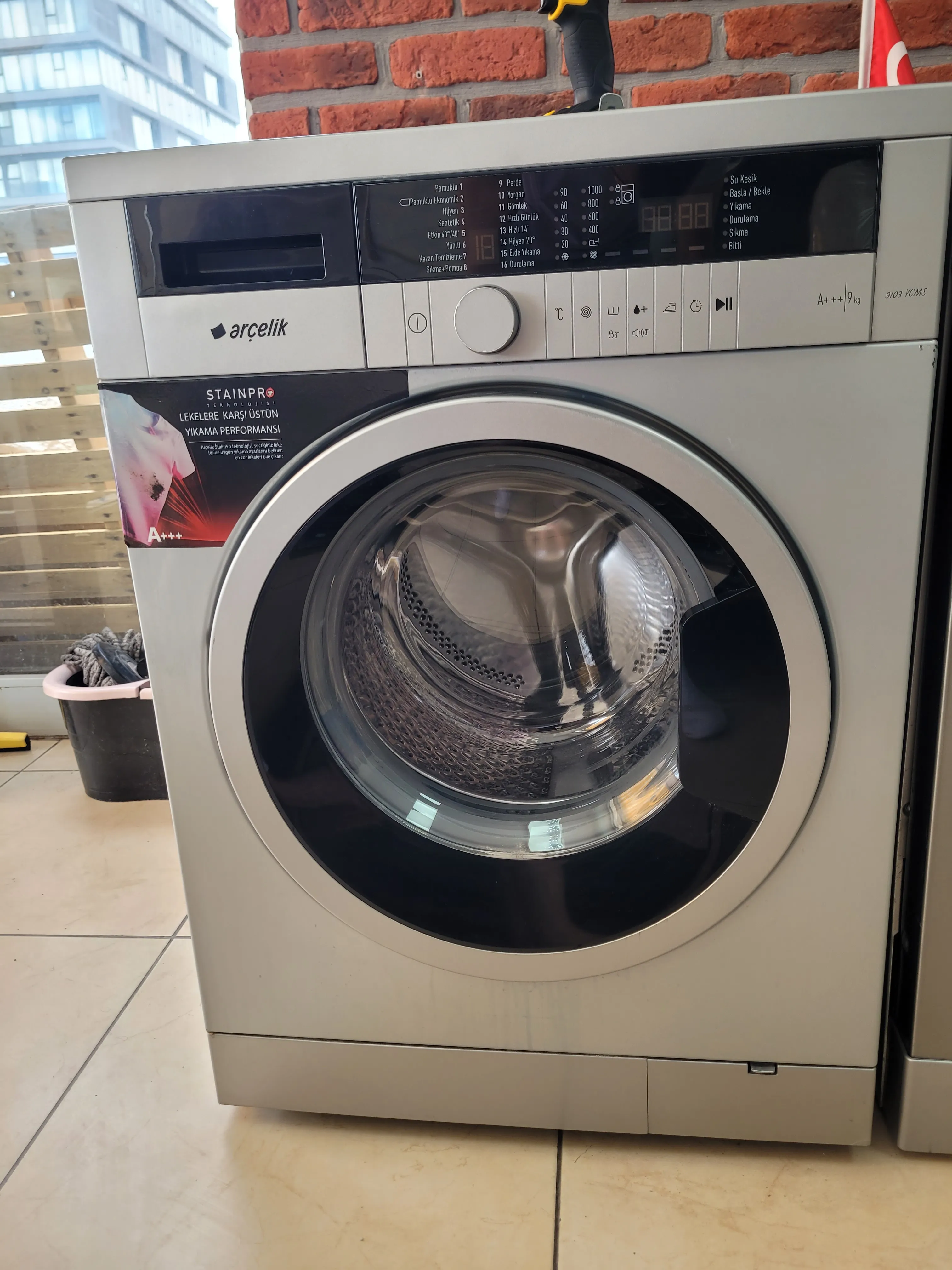 Arçelik 9103 YCMS Çamaşır Makinesi