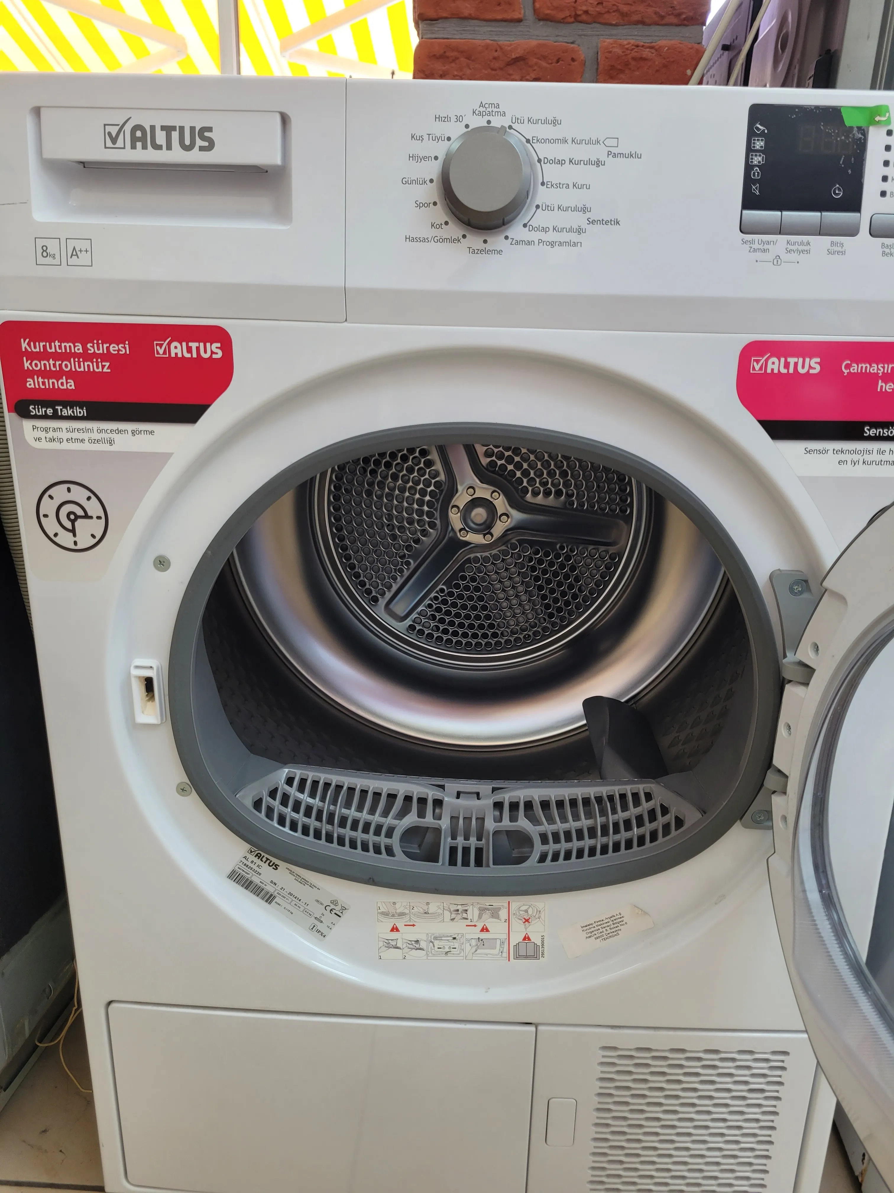 Altus AL 81 IC Kurutma Makinesi